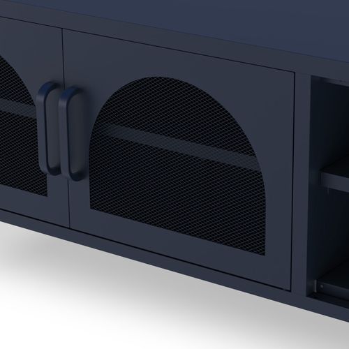 Meuble TV 2 Portes En Métal L160cm