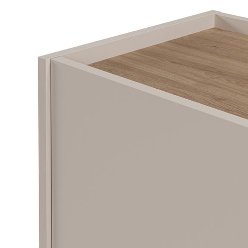 Buffet 2 Portes En Bois Et Métal L100cm