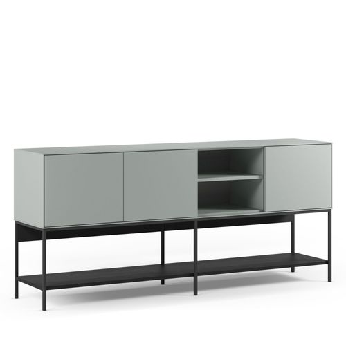 Buffet 3 Portes En Bois Et Métal L180cm