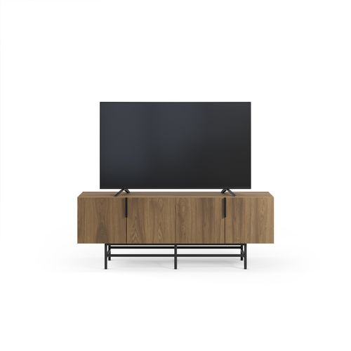 Meuble TV 150cm ELDIA imitation chêne