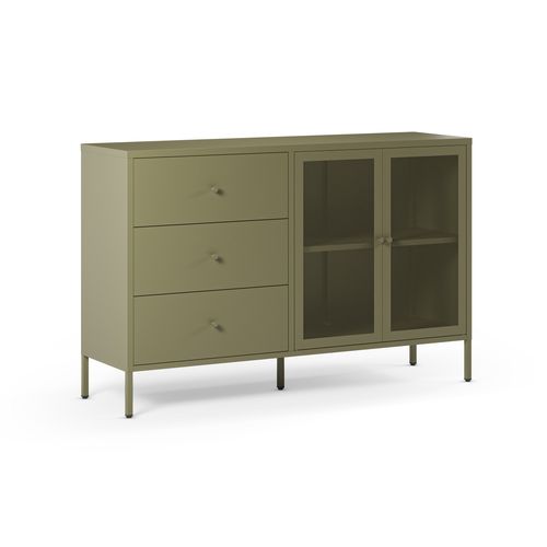 Buffet En Metal Vert Kaki - Latem