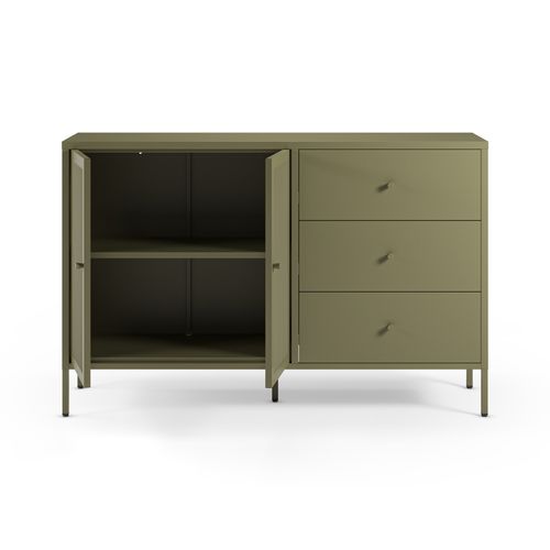 Buffet En Metal Vert Kaki - Latem