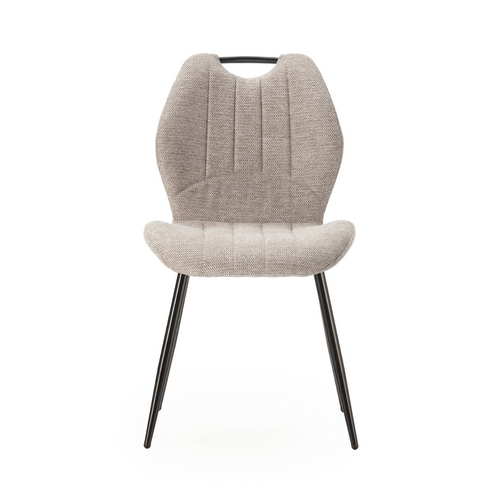 Lot De 4 Chaises En Tissu L48 Cm