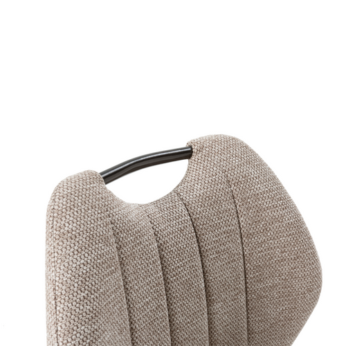 Lot De 4 Chaises En Tissu L48 Cm