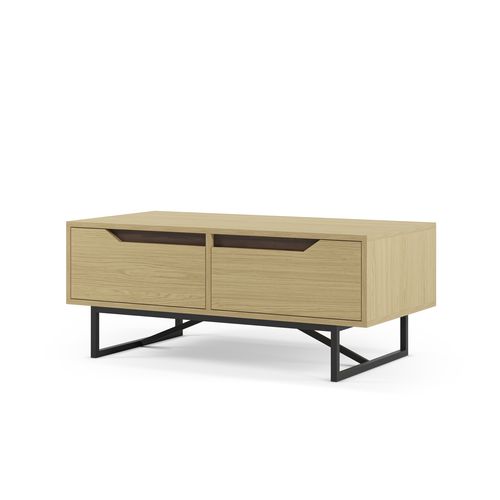 Table basse L100cm JILL imitation chêne