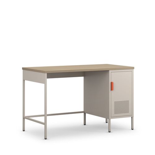Bureau 1 Porte En Métal L120cm