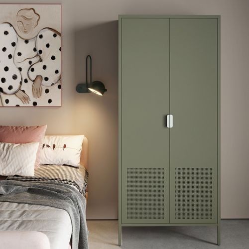 Armoire 2 Portes En Métal H180cm