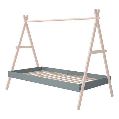 Lit Cabane Couchage 90x200 Cm Hauteur Modulable