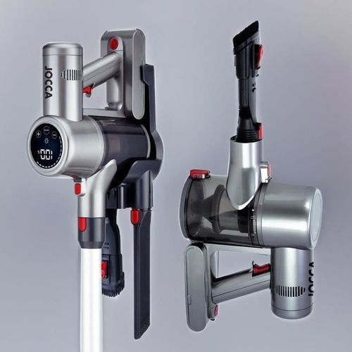 Aspirateur Balai Sans Fil Écran Tactile - 8000 Pa - 55 Minutes - 0.7 L - Gris