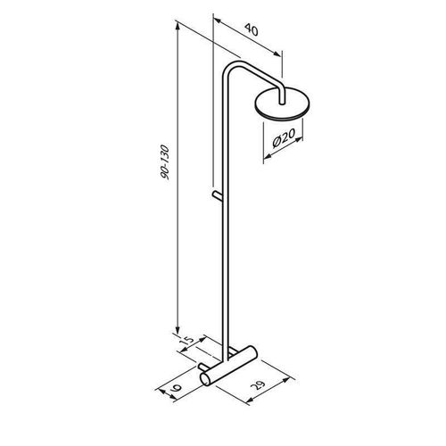 Colonne De Douche Chromé