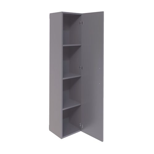 Colonne De Rangement à Suspendre Pallas - 30cm - Gris - Mélaminé - Livré En Kit