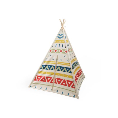 Tente Tipi Enfant En Bois - De 3 à 12 Ans