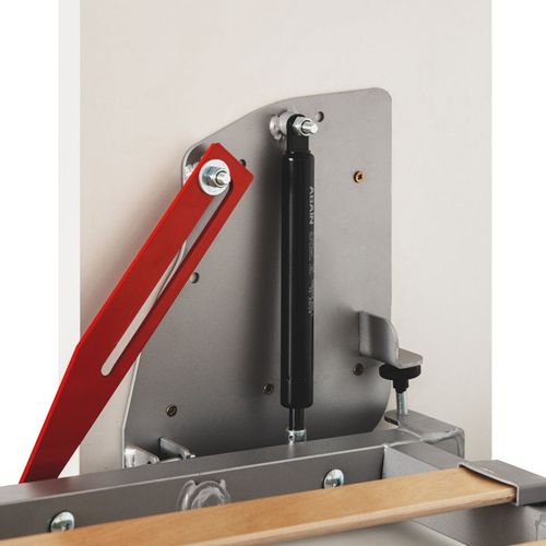 Lit Escamotable Aggloméré Blanc 90x190cm