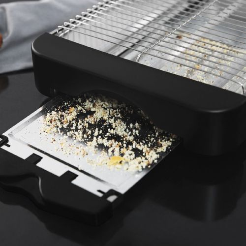 Grille-pain Plat Horizontal Turbo Easytoast Basic. 3 Résistances En Quartz, 6 Niveaux De Pui