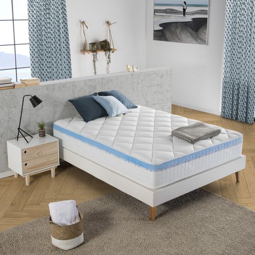 Matelas Mousse 140x200 Cm Gel Active , Accueil Mémoire De Forme, 25cm D'épaisseur