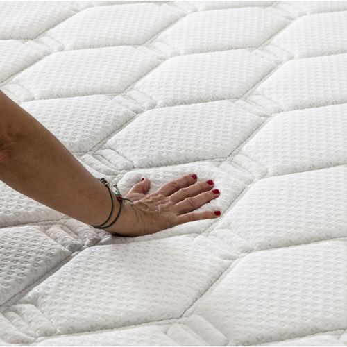 Matelas Mousse 140x190 Cm Ergo-confort Accueil Mémoire De Forme 22cm D'épaisseur