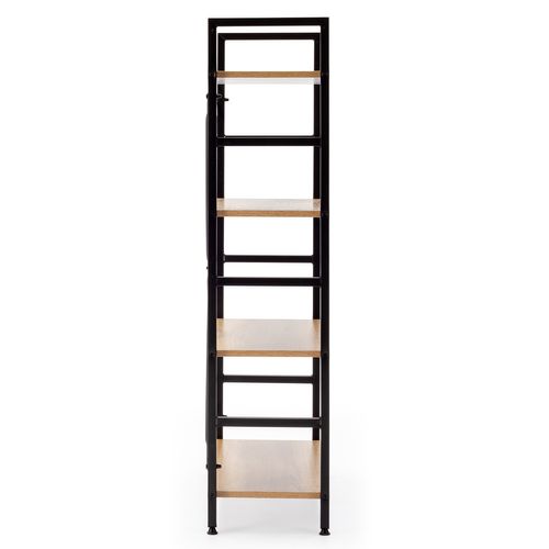 Étagère Bibliothèque Virginia Bois 4 Étagères, Pour Salle à Manger