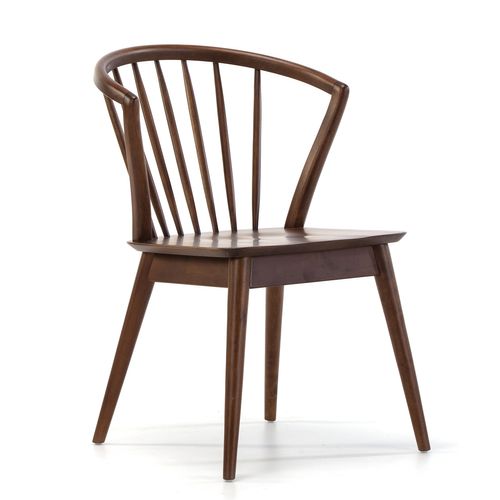 Ensemble Table 80x80 Cm Et 4 Chaises De Salle à Manger Mura Noyer