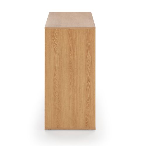 Buffet Tori 3 Portes 3 Tiroirs, Coloris Chêne, 140 Cm