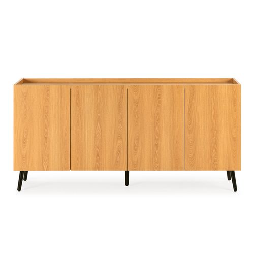 Buffet Siren 4 Portes Couleur Chêne