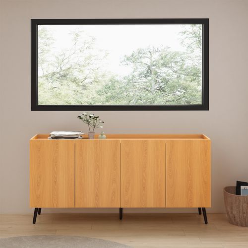 Buffet Siren 4 Portes Couleur Chêne