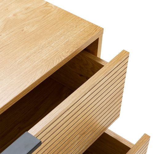 Commode Monica 3 Tiroirs Couleur Bois