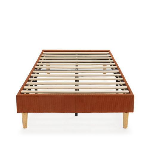 Sommier déco Bari 90x190 Cm Rouge