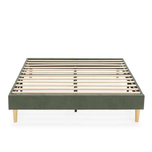 Sommier déco Bari 140x190 Cm Vert