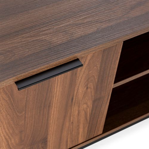 Meuble TV Auri 3 Portes Couleur Noyer