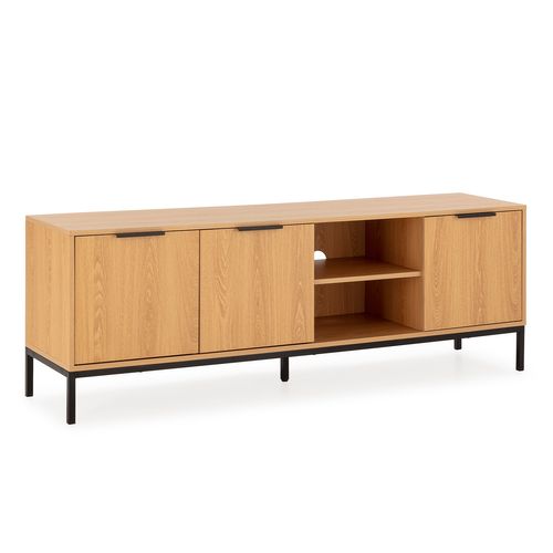 Meuble TV Auri 3 Portes Couleur Chêne