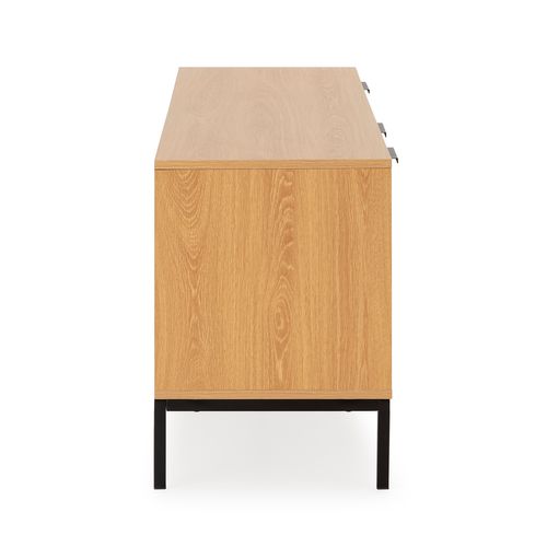 Meuble TV Auri 3 Portes Couleur Chêne