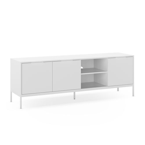 Meuble TV Auri 3 Portes Couleur Blanc