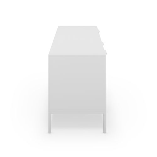 Meuble TV Auri 3 Portes Couleur Blanc