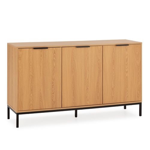 Buffet Auri 3 Portes Couleur Chêne
