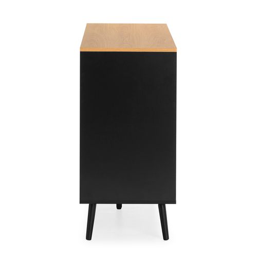 Buffet Desi 3 Portes Couleur Noir