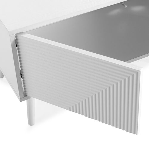 Meuble TV Telmo 4 Portes Couleur Blanc 160 Cm