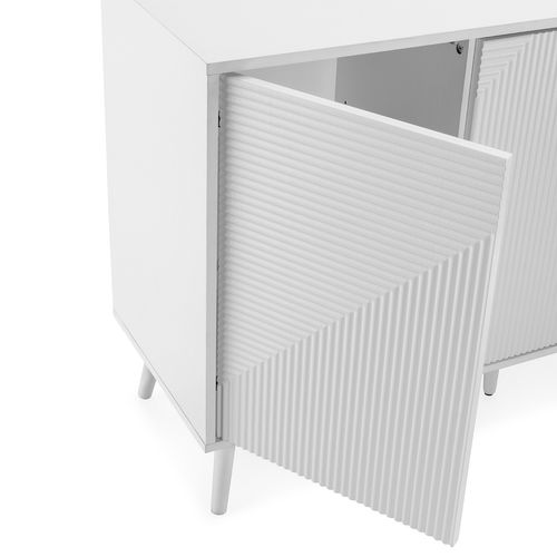 Buffet Telmo 3 Portes Couleur Blanc