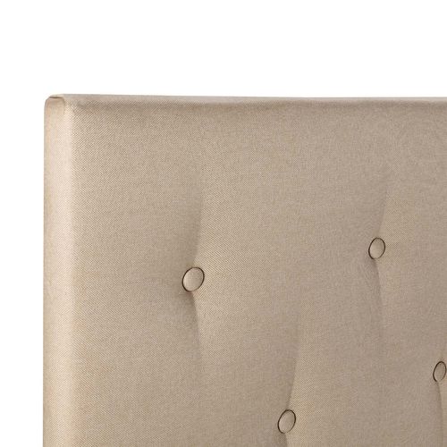 Tête De Lit Tapissée Turin 160x60 Cm Beige