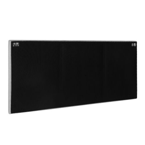 Tête De Lit Tapissée Turin 140x60 Cm Gris