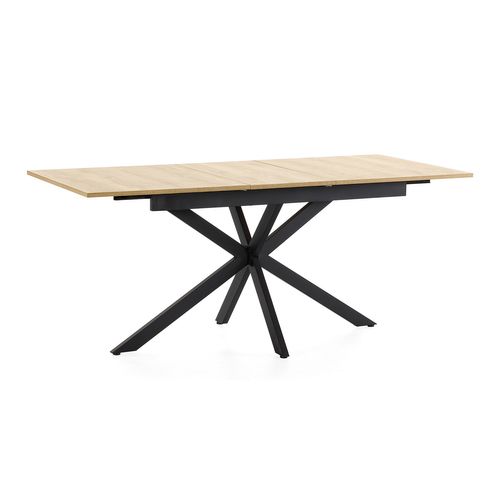 Table De Salle à Manger Extensible Prato Couleur Chêne, 140-180 Cm