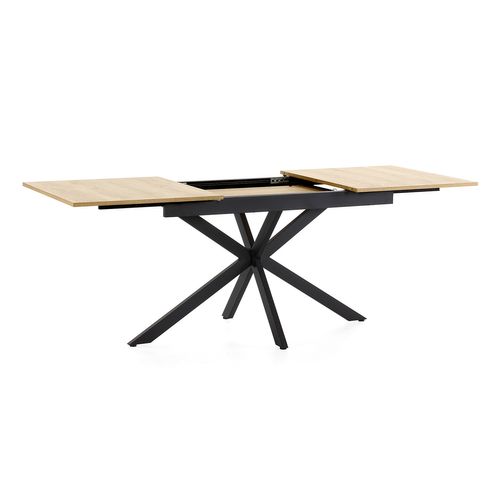 Table De Salle à Manger Extensible Prato Couleur Chêne, 140-180 Cm