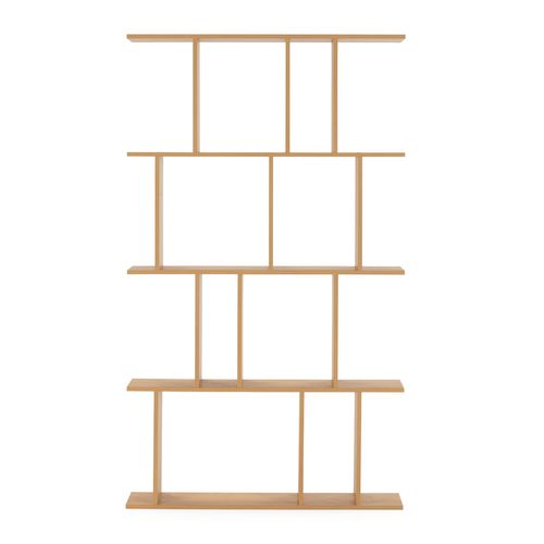 Etagère Niko Avec 8 Trous Effet Chêne