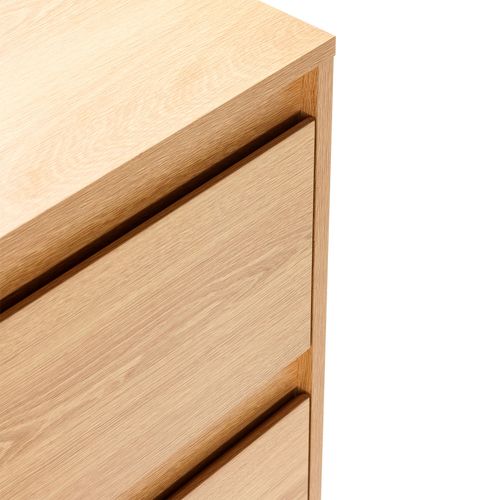 Commode Tori 3 Tiroirs Effet Chêne