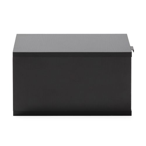 Ensemble 2 Tables De Chevet Flottantes Lluvia 1 Tiroir Couleur Noir