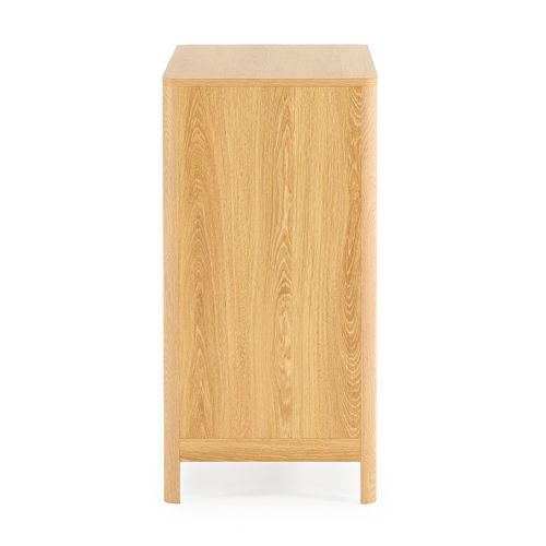 Commode Nassau 3 Tiroirs Effet Chêne