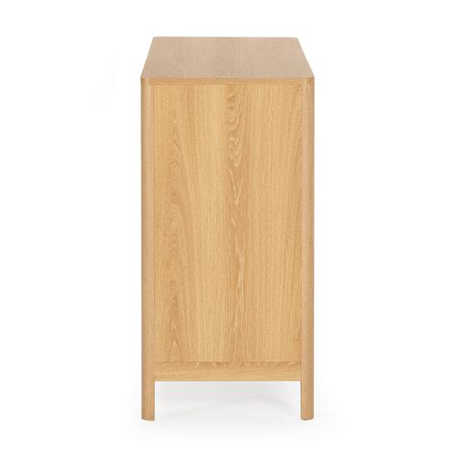 Buffet Nassau 3 Portes Effet Chêne/vert