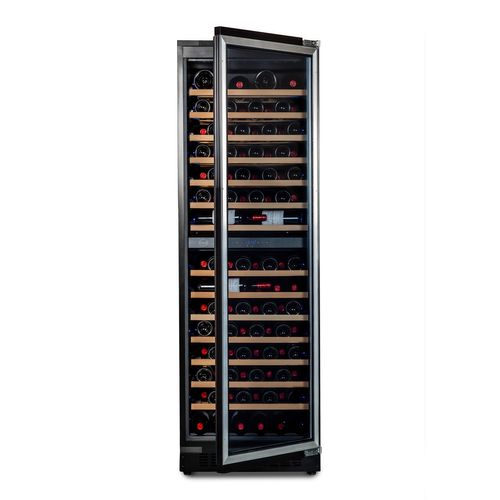 Cave à Vin 120 Bouteilles Deco-panelable à Souhait-encastrable-double Température-silencieuse