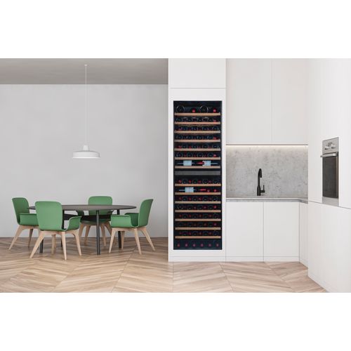 Cave à Vin 120 Bouteilles Deco-panelable à Souhait-encastrable-double Température-silencieuse