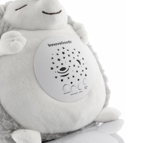 Peluche Hérisson Lumineuse Et Musicale, Projecteur Étoiles, Veilleuse Enfant 3+