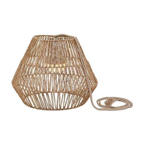 Suspension Extérieure En Rotin Avec LED Sisine Nature